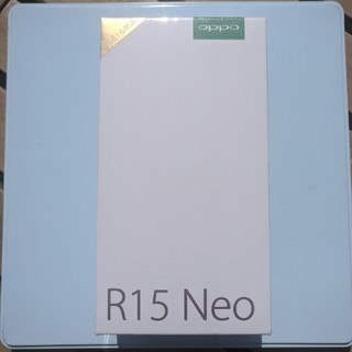 アンドロイド(ANDROID)のoppo R15 Neo 3GB/64GB ブルー 未使用品(スマートフォン本体)