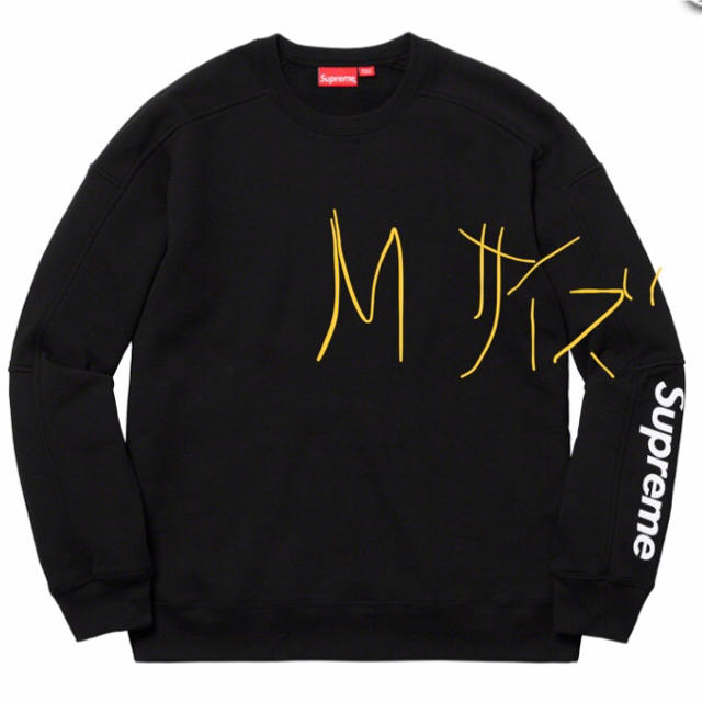 トップスsupreme formula crewneck 黒 M