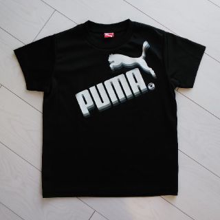 プーマ(PUMA)の《PUMA》140  ポリエステル100％ 黒 Tシャツ (Tシャツ/カットソー)