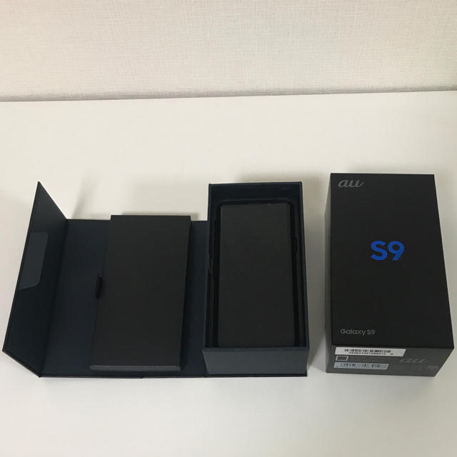 galaxxxy - 新品 未使用 galaxy s9 黒 Black SIMロック解除対応