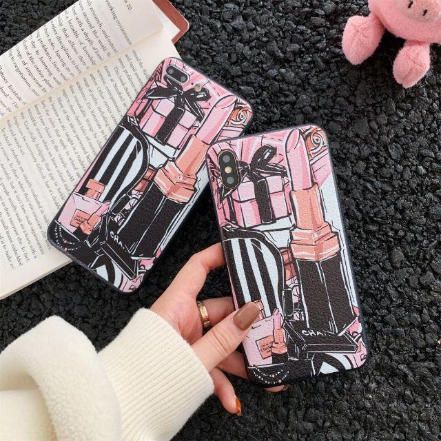 iphone8 ケース かわいい 、 CHANEL - Lipstick case for iPhoneの通販 by てつハウス｜シャネルならラクマ