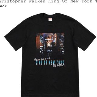 シュプリーム(Supreme)のsupreme christopher walken s black (Tシャツ/カットソー(半袖/袖なし))