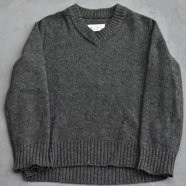 【オンライン限定商品】 Martin Maison Margiela Sweaterアーカイブ V-Neck 2004AW マルタンマルジェラ - ニット/セーター