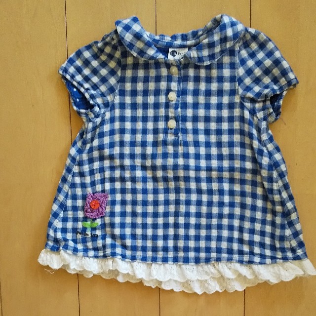 Petit jam(プチジャム)のプチジャム チェックチュニック 110 キッズ/ベビー/マタニティのキッズ服女の子用(90cm~)(ワンピース)の商品写真