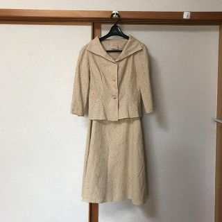 シビラ(Sybilla)のシビラ  スーツ セットアップ  刺繍レース ベージュ 春夏(スーツ)