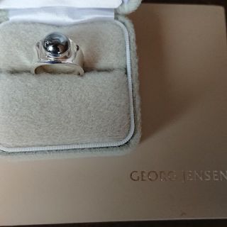 ジョージジェンセン(Georg Jensen)のジョージジェンセン ヘマタイト 124 シルバーリング(リング(指輪))