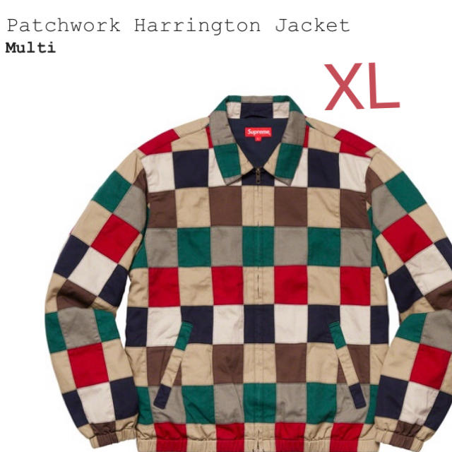 Supreme - XL supreme Patchwork Harrington Jacket