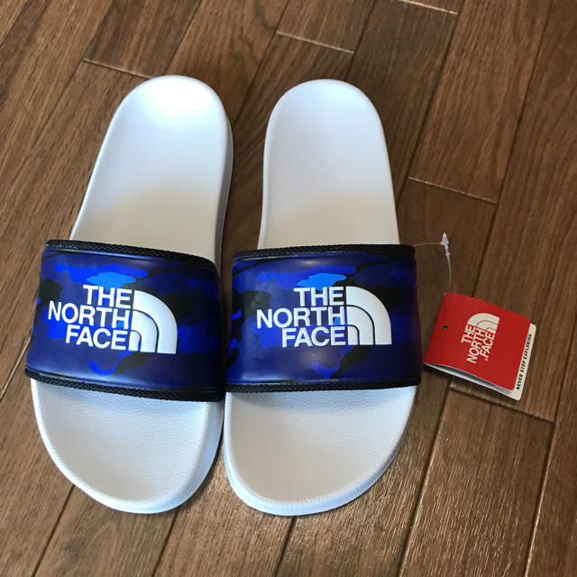 THE NORTH FACE(ザノースフェイス)のノースフェイス サンダル  ブルー カモフラ 最終価格！ メンズの靴/シューズ(サンダル)の商品写真