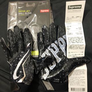 シュプリーム(Supreme)のNIKE supreme vapor football gloves グローブL(手袋)