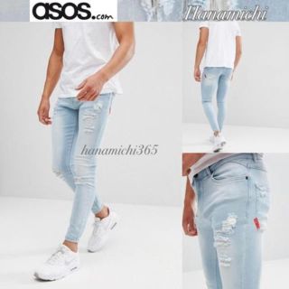 エイソス(asos)のエイソス   スキニージーンズ  最終価格 値下げ不可(デニム/ジーンズ)