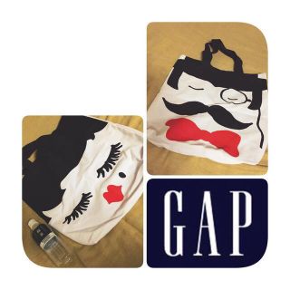 ギャップ(GAP)のフェイスプリント トートバッグ(トートバッグ)