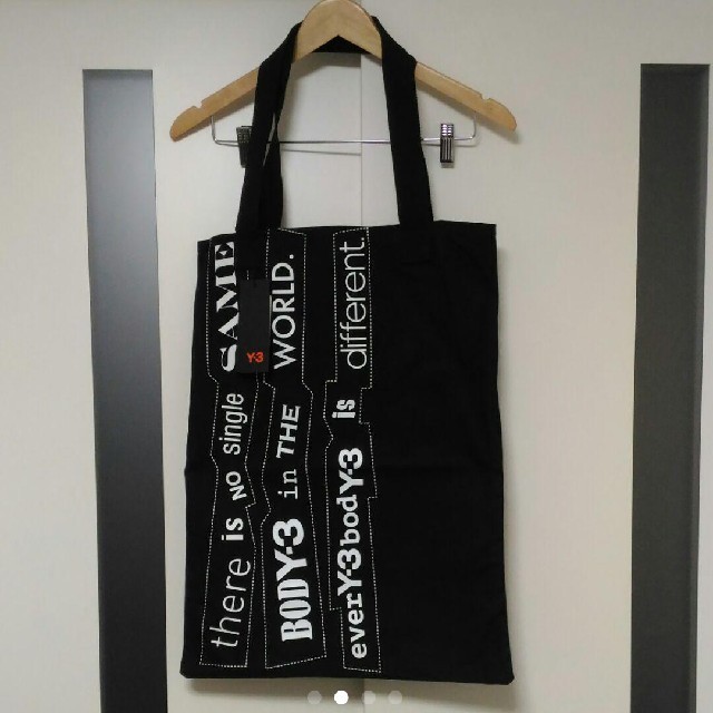 新品【 Y-3 】 SLOGAN TOTE トートバッグ ワイスリー