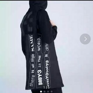 ワイスリー(Y-3)の国内正規　新品　Y-3 SLOGAN TOTE　完売　スローガントート(トートバッグ)