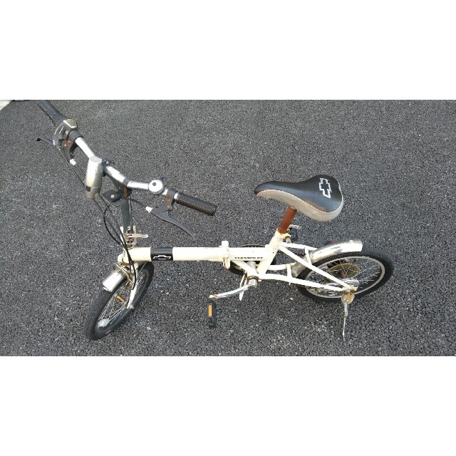 Chevrolet(シボレー)の【shum34様専用】シボレー　折りたたみ自転車　16インチ スポーツ/アウトドアの自転車(自転車本体)の商品写真