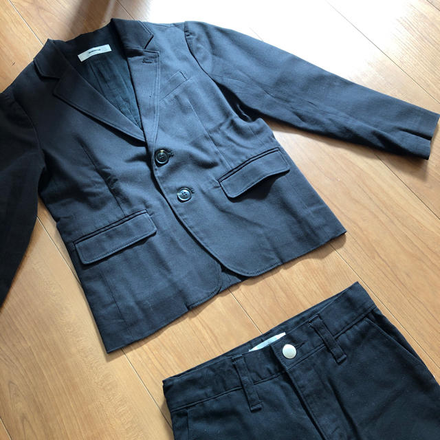 キッズ服男の子用(90cm~)専用！！ジェネレーター  スーツ ブラック サイズ120