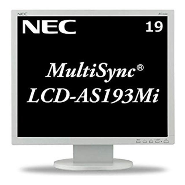 NEC(エヌイーシー)のNEC 19インチ ディスプレイ as193Mi スマホ/家電/カメラのPC/タブレット(ディスプレイ)の商品写真