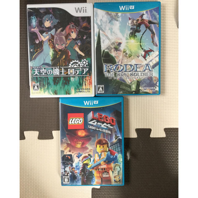 Wii U(ウィーユー)のもんべつ様専用LEGOムービー & ロデア 3枚セット エンタメ/ホビーのゲームソフト/ゲーム機本体(家庭用ゲームソフト)の商品写真