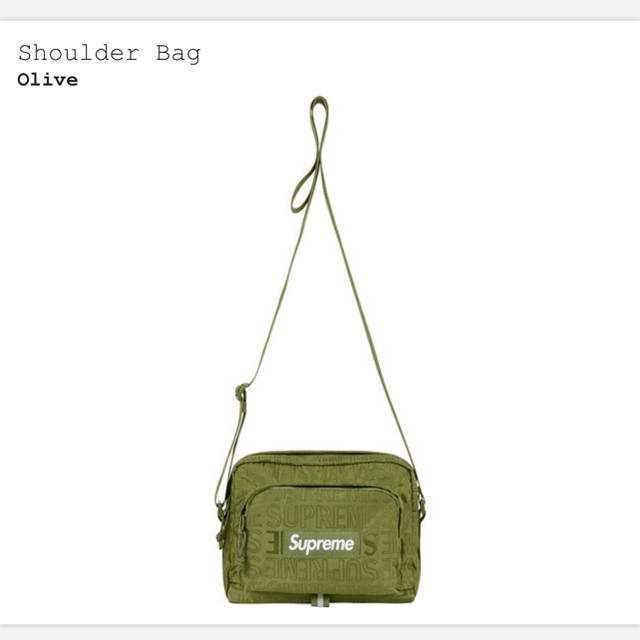 送料込み 新品 Supreme Shoulder Bag オリーブ