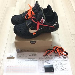 ナイキ(NIKE)の中古 NIKE OFF-WHITE THE TEN AIR PRESTO (スニーカー)