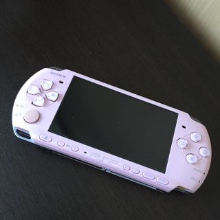 プレイステーションポータブル(PlayStation Portable)のPSP プレイステーションポータブル ピンク(携帯用ゲーム機本体)