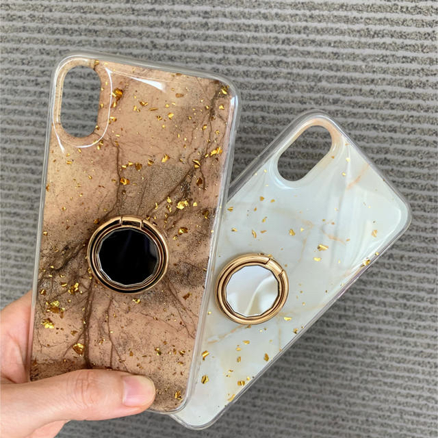 iPhone/xs 【リング付き】携帯ケース  スマホ/家電/カメラのスマホアクセサリー(iPhoneケース)の商品写真