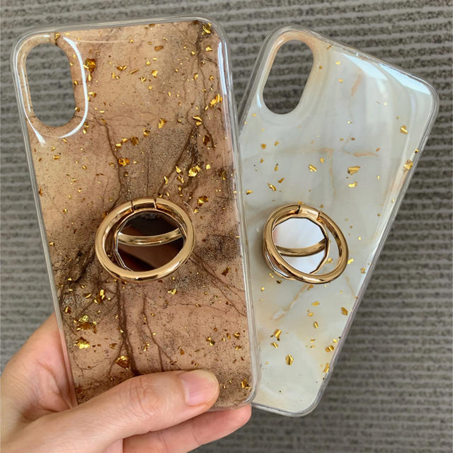 iPhone/xs 【リング付き】携帯ケース  スマホ/家電/カメラのスマホアクセサリー(iPhoneケース)の商品写真