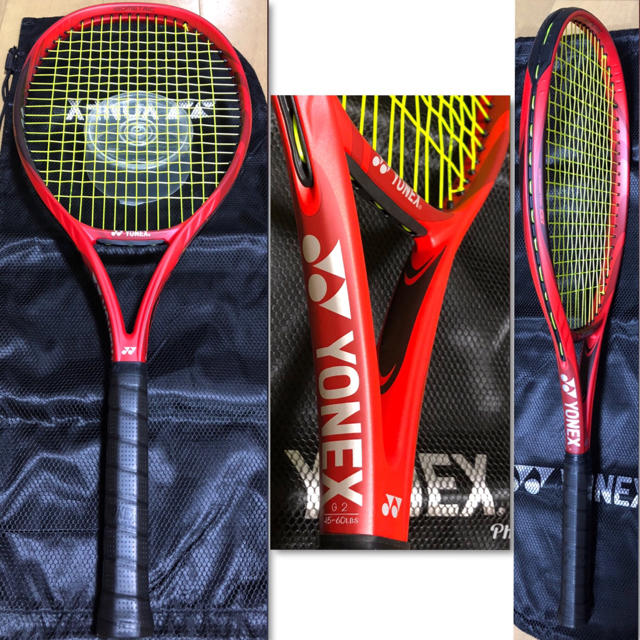 YONEX(ヨネックス)の☆送料込☆最新ハイテク機種 使用僅かの極美品YONEX VCORE100 G2 スポーツ/アウトドアのテニス(ラケット)の商品写真