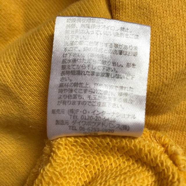 Champion(チャンピオン)のChampion ミッキー トレーナー キッズ/ベビー/マタニティのキッズ服男の子用(90cm~)(Tシャツ/カットソー)の商品写真