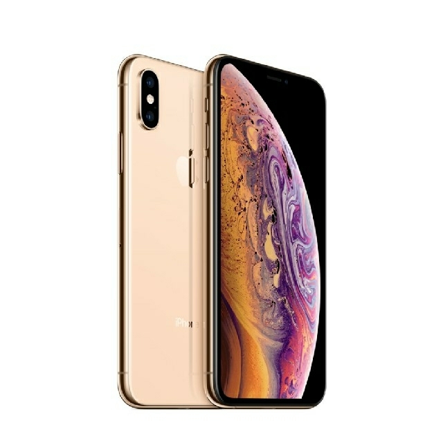 未認証新品】iPhoneXs Max 512GB Gold SIMフリー版本体 【初売り】 dr