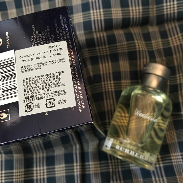 BURBERRY(バーバリー)のmanakaさん専用 バーバリー ウィークエンドフォーメンEDT 100ml コスメ/美容の香水(香水(男性用))の商品写真