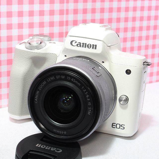 Canon - セール中❤️新品❤️Canon EOS Kiss M レンズキット　ホワイト