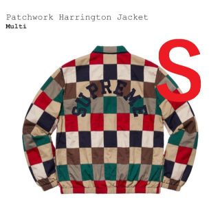 シュプリーム(Supreme)のS　Supreme Patchwork Harrington Jacket(Gジャン/デニムジャケット)