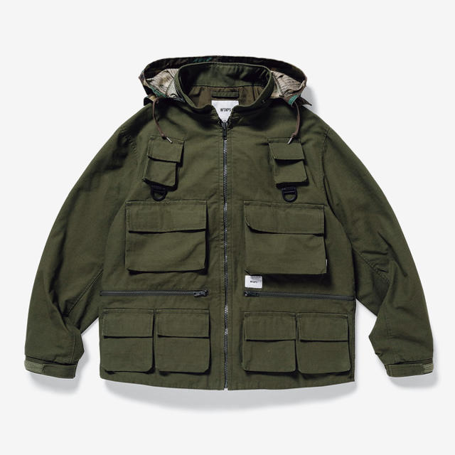 19SS WTAPS MODULAR / JACKET サイズ2 OLIVE