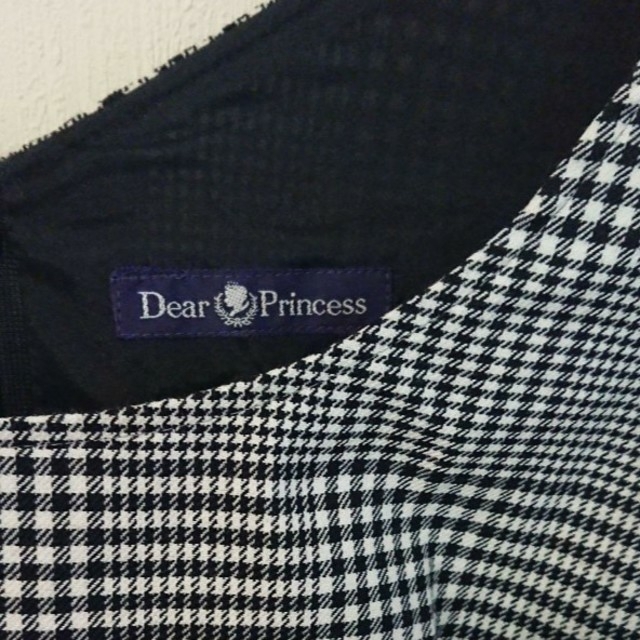 Dear Princess(ディアプリンセス)のDear Pricess  ワンピース  38  グレンチェック  千鳥格子 レディースのワンピース(ひざ丈ワンピース)の商品写真