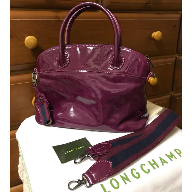 LONGCHAMP(ロンシャン)のロンシャン エナメルバッグ レディースのバッグ(トートバッグ)の商品写真