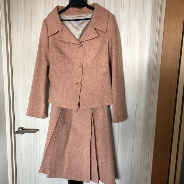 【通販激安】 L M 38 スーツ ツイード ピンク イエナ - IENA 入学式 スーツ ママ スーツ