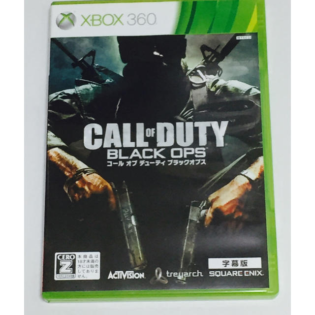 Xbox360(エックスボックス360)のXBOX360 コール オブ デューティ ブラックオプス 字幕版 エンタメ/ホビーのゲームソフト/ゲーム機本体(家庭用ゲームソフト)の商品写真