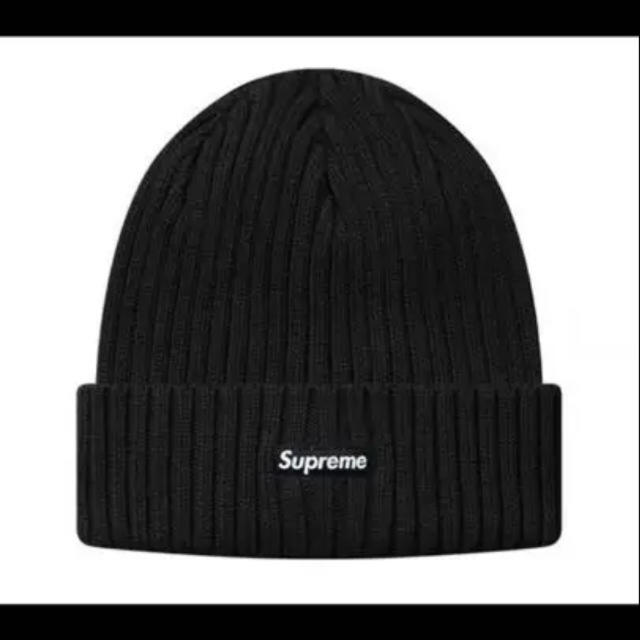 帽子【最安値】supreme overdyed beanie black 黒