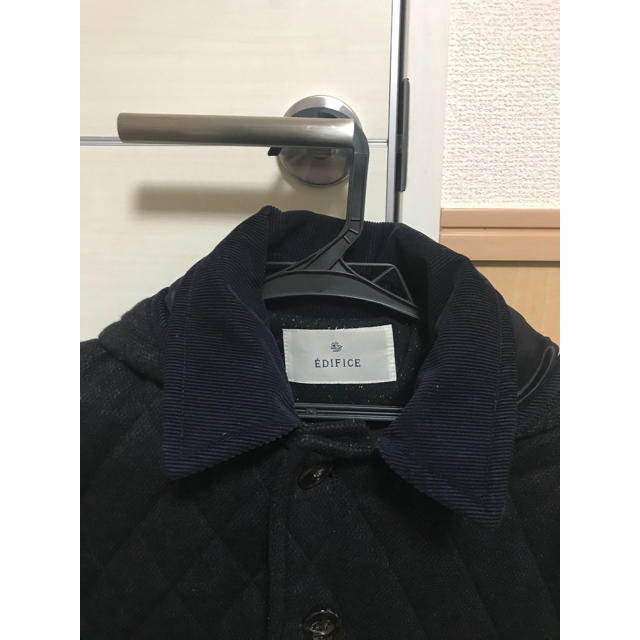 EDIFICE(エディフィス)のEDIFICE エディフィス キルティング コート 美品  メンズのジャケット/アウター(チェスターコート)の商品写真