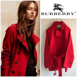 バーバリー(BURBERRY) ショートトレンチコート トレンチコート