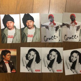 シュプリーム(Supreme)のsupreme nas Gucci マイケルジャクソン sade ステッカー(ステッカー)