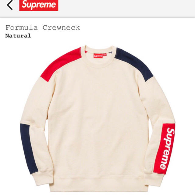 最終値下げ！Supreme Formula Crewneck 19SS