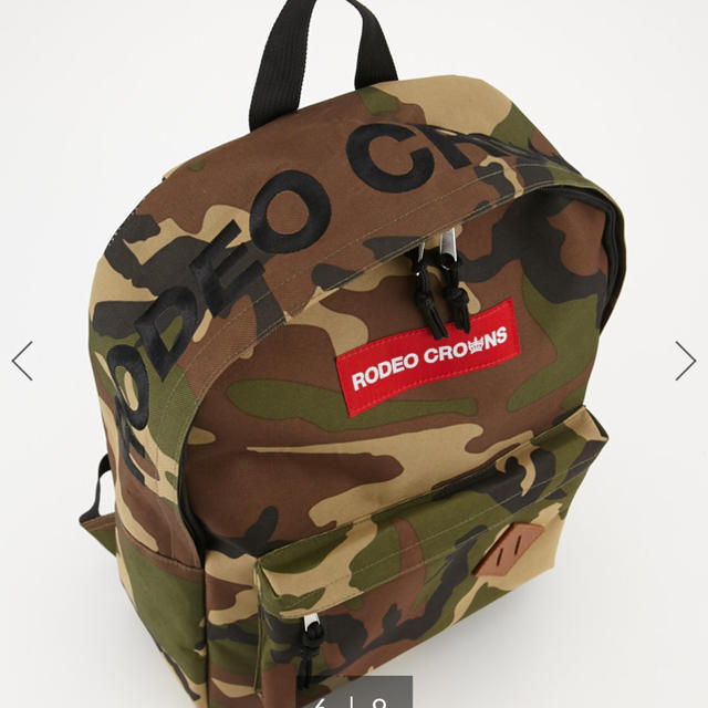 RODEO CROWNS(ロデオクラウンズ)の新品ロデオ迷彩柄リュック レディースのバッグ(リュック/バックパック)の商品写真