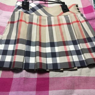 バーバリー(BURBERRY)の12Y１５２センチ(ミニスカート)