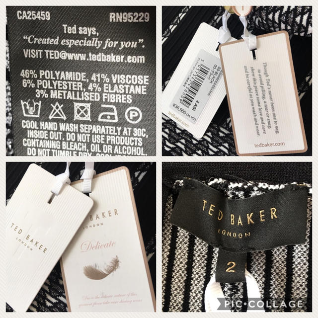 ワンピース新品未使用‼️TED BAKER テッドベイカー ワンピース オフショル ニット