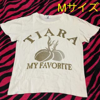 ティアラ(tiara)の TIARA 半袖Tシャツ(Tシャツ(半袖/袖なし))