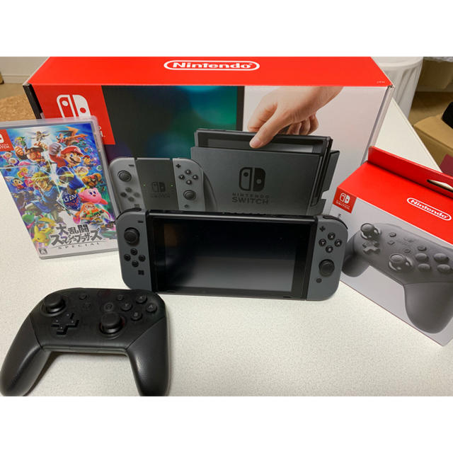 任天堂(ニンテンドウ)の任天堂スイッチ エンタメ/ホビーのゲームソフト/ゲーム機本体(家庭用ゲーム機本体)の商品写真