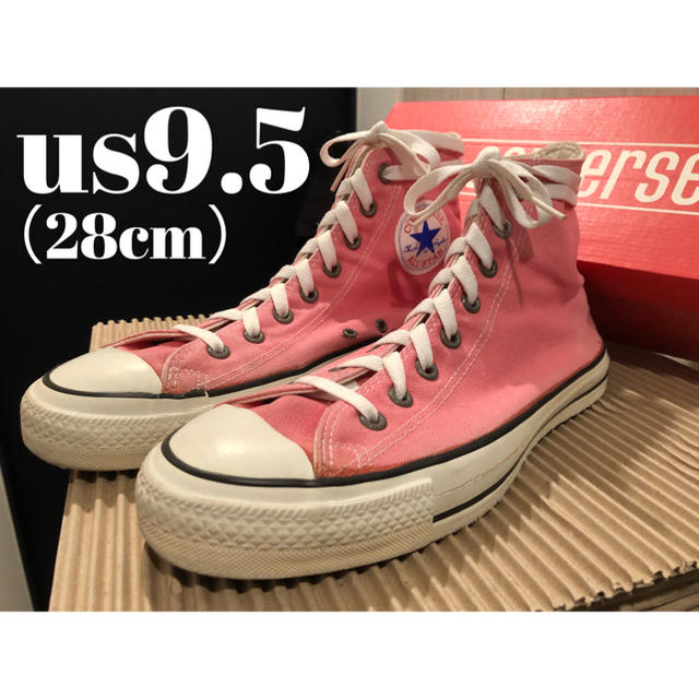 レア【us9.5】CONVERSE ALL STAR HI 90's USA製