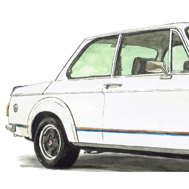 GC-1087 BMW 2002turbo限定版画直筆サイン額装●作家平右ヱ門 2