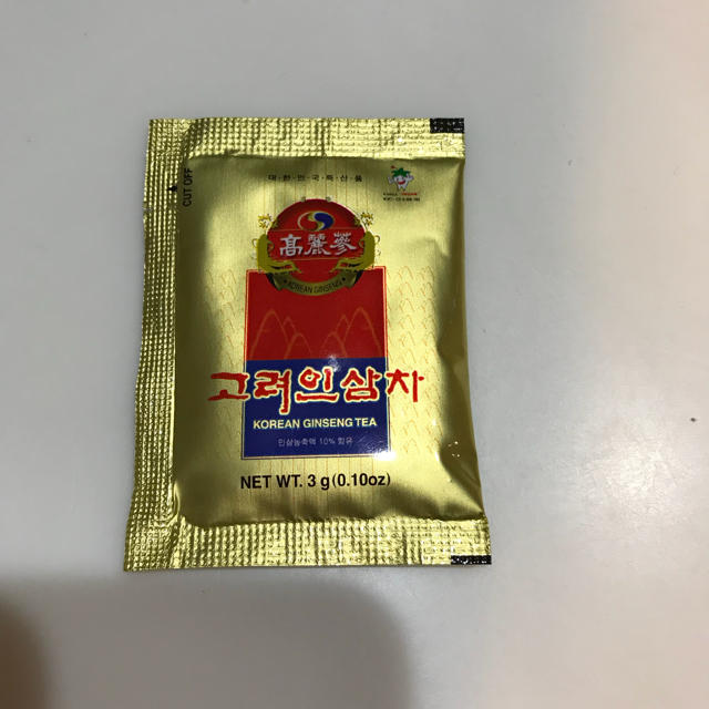 高麗人参茶 80包 食品/飲料/酒の健康食品(健康茶)の商品写真